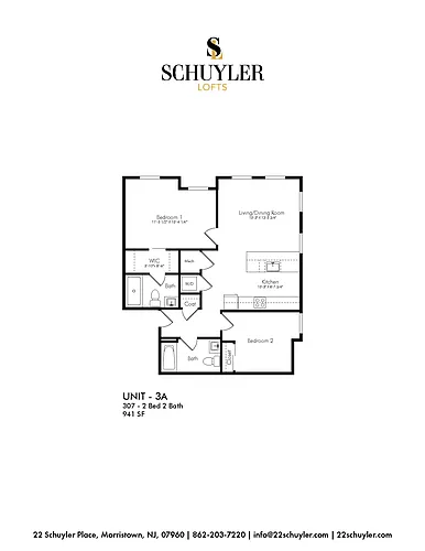 Floor plan 307