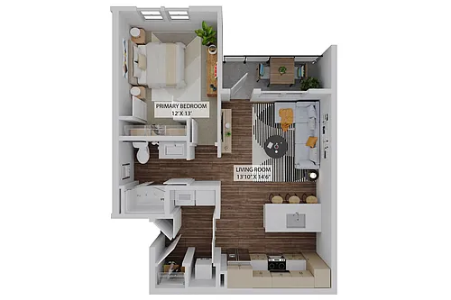 Floor plan The Seville (A2)