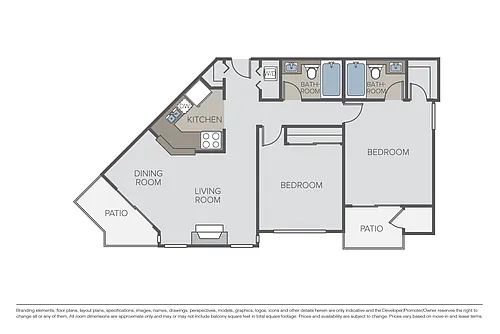 Floor plan Marina