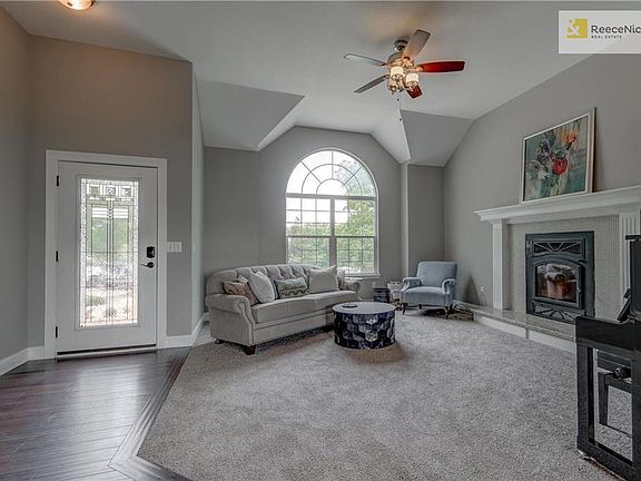 Hardwoods at entry