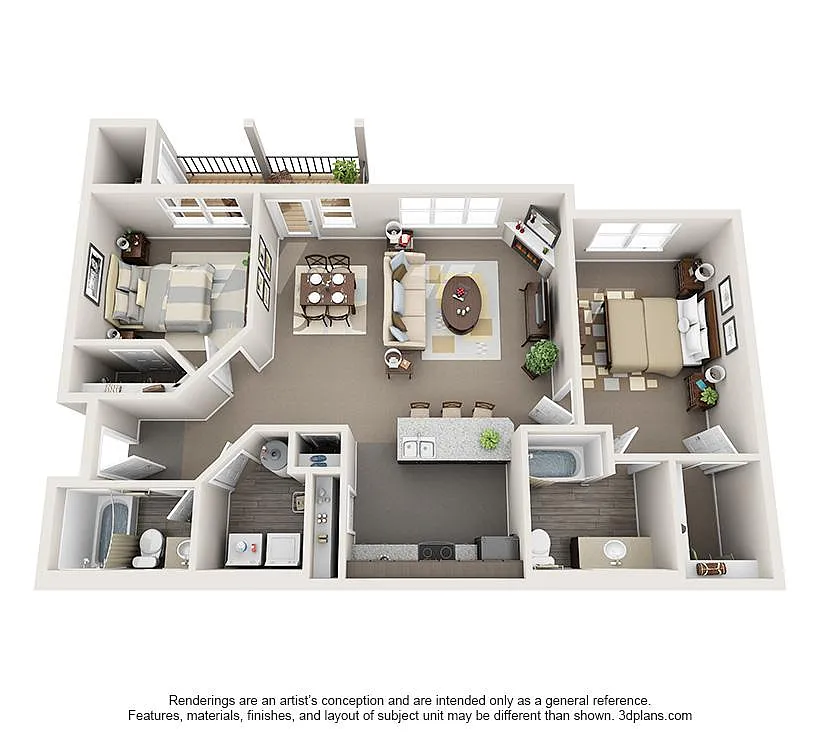 Floor plan 286C1