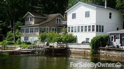 Lake view
						:
						That is our deck over the water and our dock.