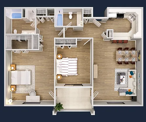 Floor plan St. Armand