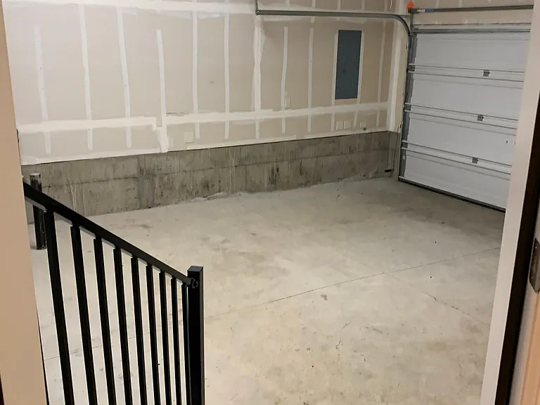 Garage entry off kitchen
