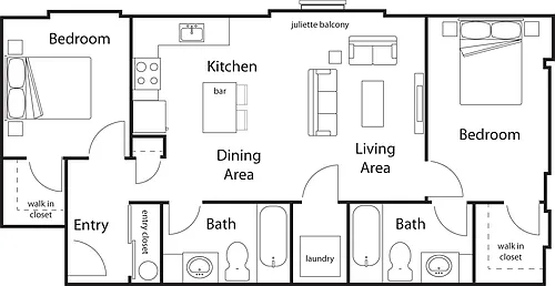 Floor plan C3