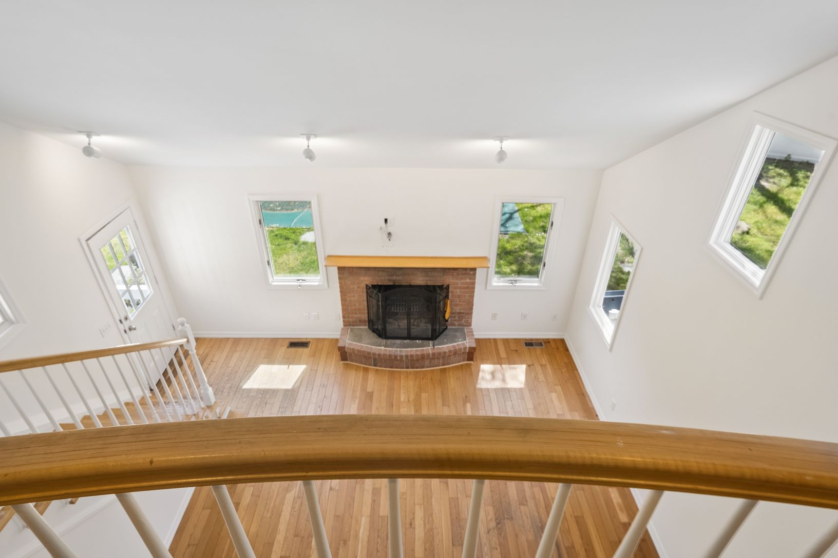  double height living room