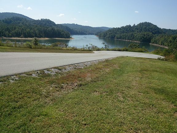 Upper portion of lot