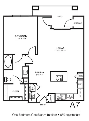 Floor plan A7