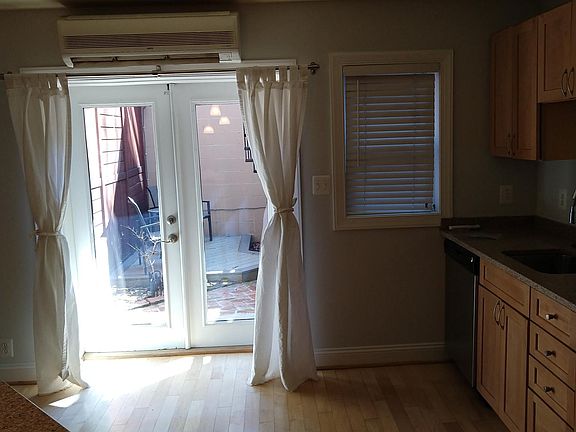View to outside private deck