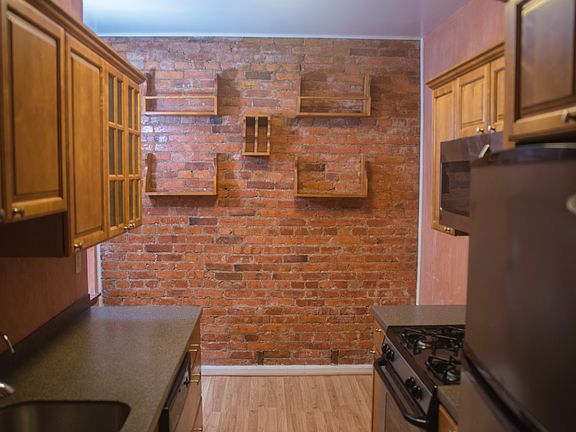 Kitchen with Clay Walls