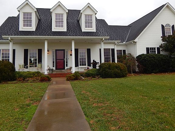 Large Covered Front Porch
