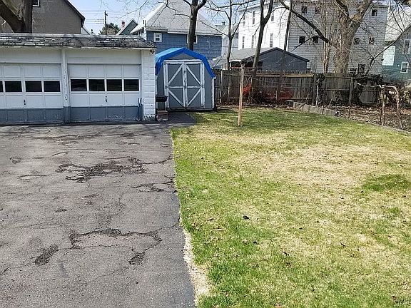 2 car garage and shed