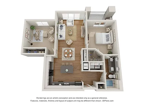 Floor plan B1