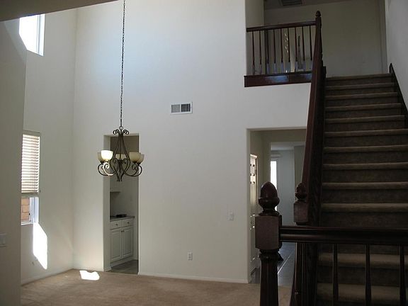 Foyer and dining area