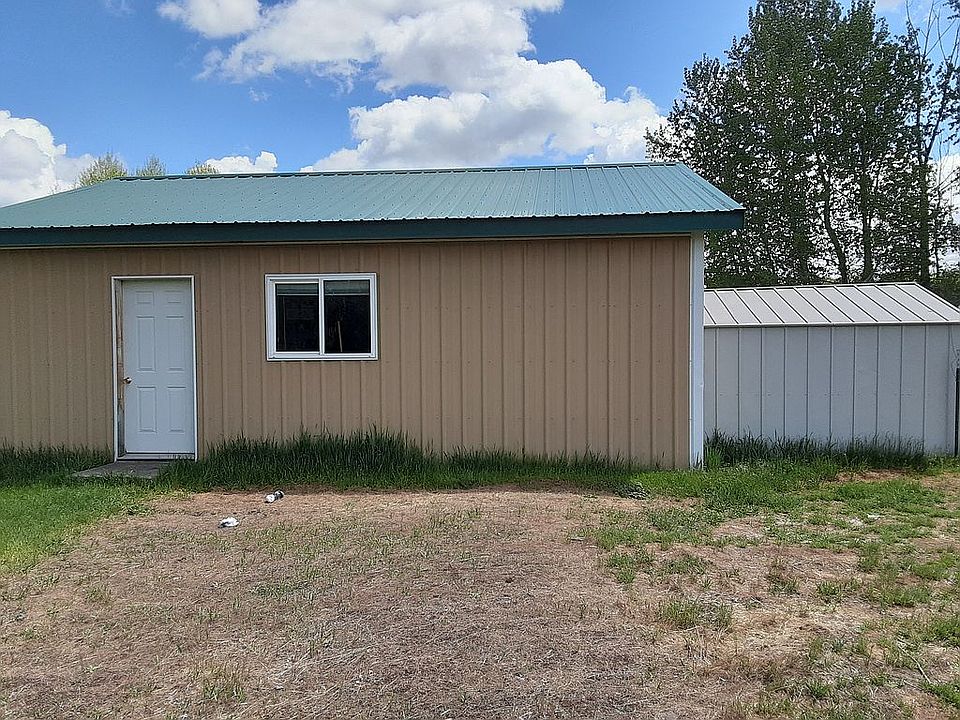Pole barn and small shed