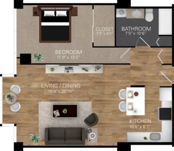 1st image of 1754 N Wells St #815