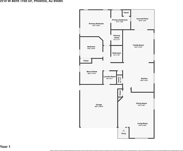 3 bed, 2.0 bath, 1522 sqft, $2,255 — Photo 2
