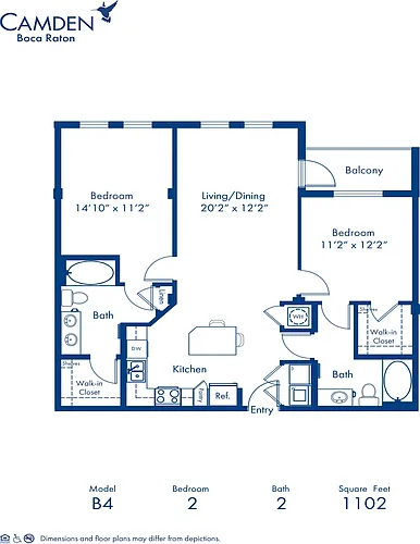Floor plan B4