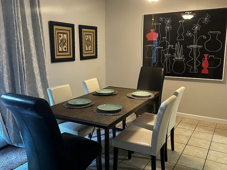Living / dinning room lower floor back