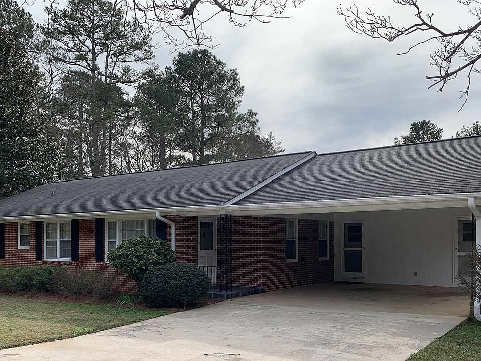 Front of house and carport