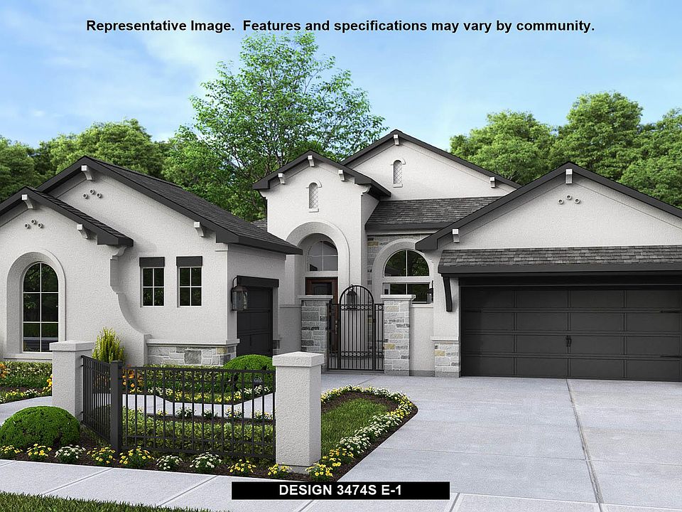 3474S Plan, Sienna 65' Valencia by Perry Homes, Missouri City, TX