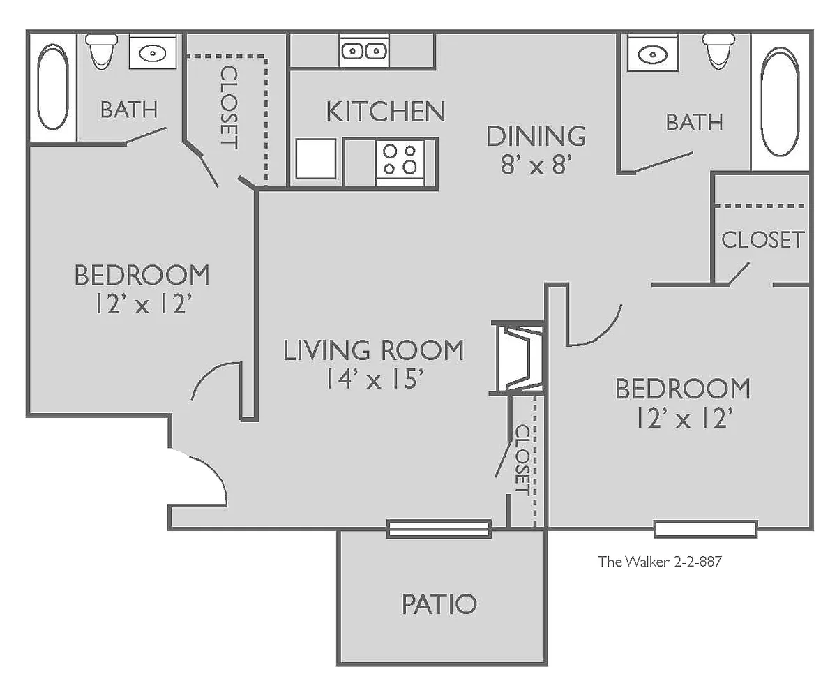 Floor plan Walker