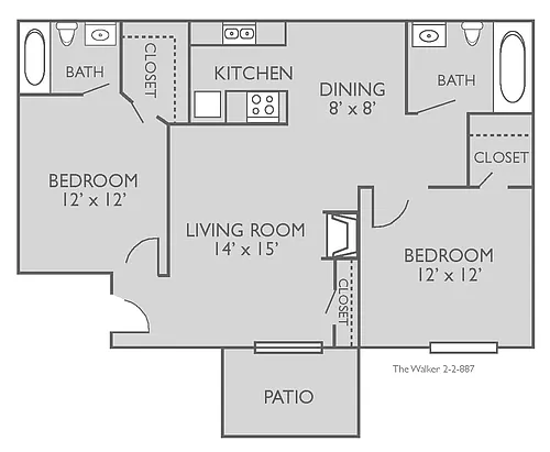 Floor plan Walker