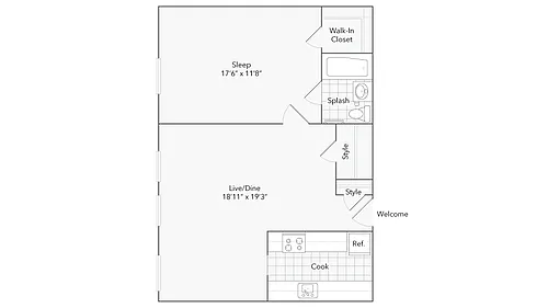 Floor plan A8
