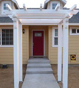 Pergola entry