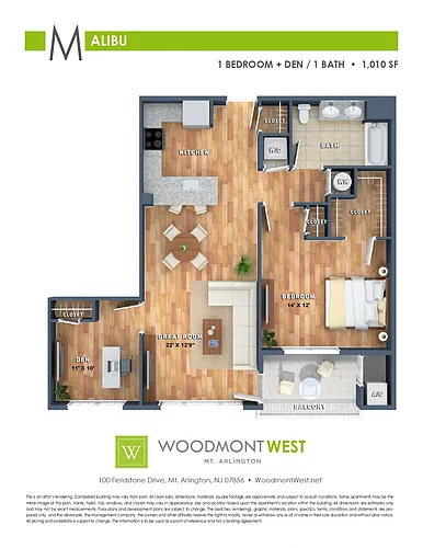 Floor plan Malibu