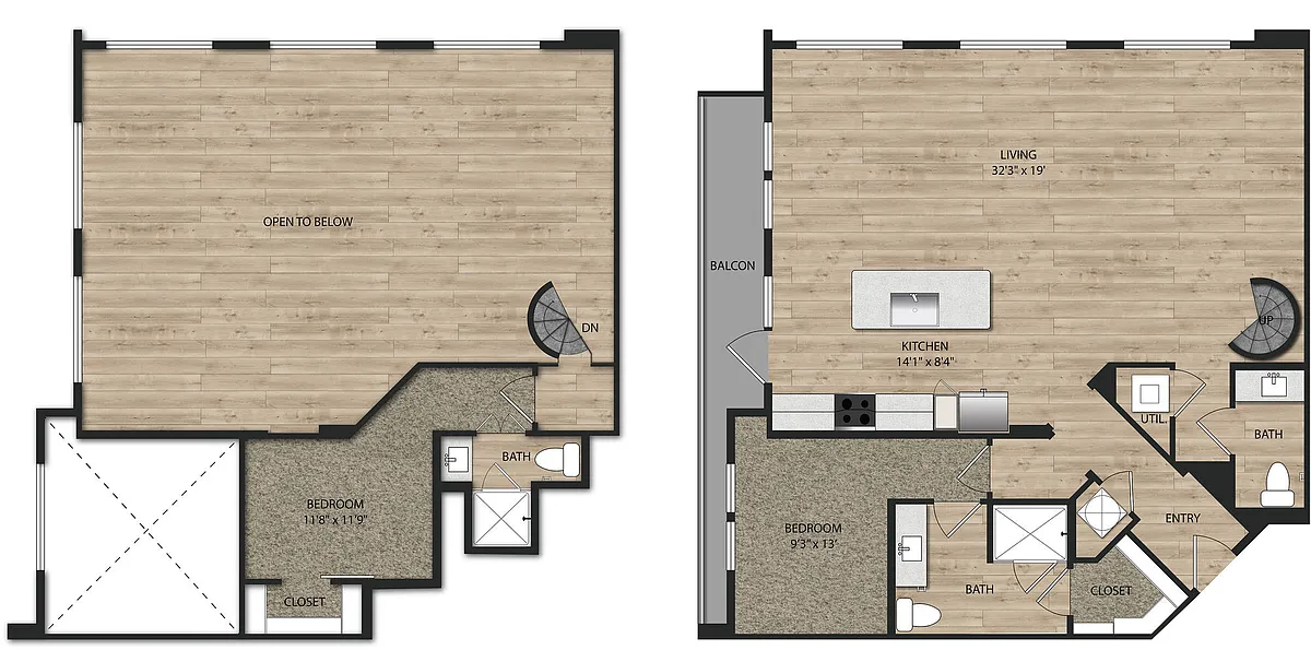 Floor plan B2 Mezz