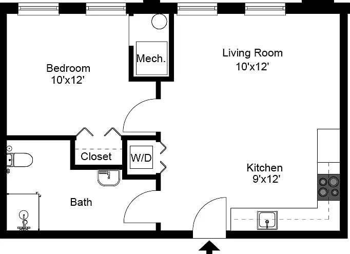 One Bedroom One Bedroom