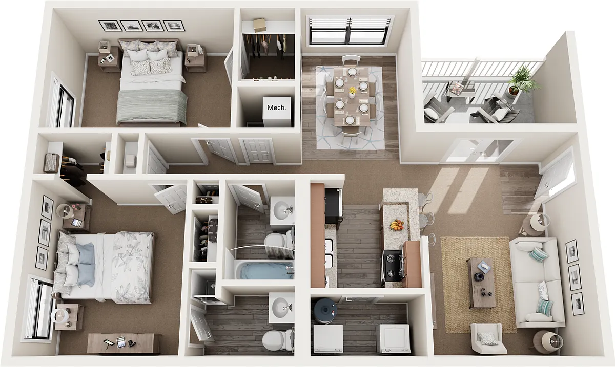 Floor plan Sawgrass