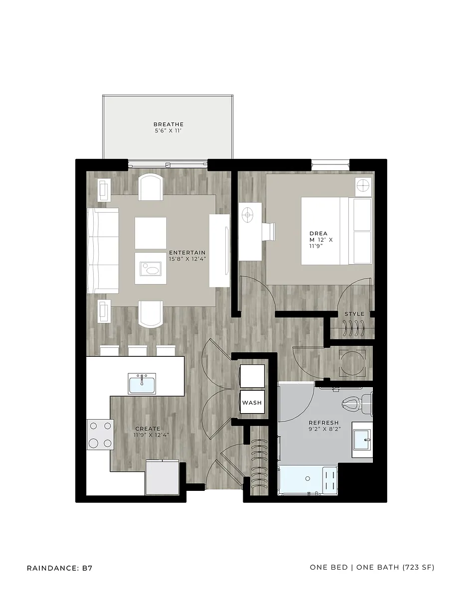Floor plan B-7