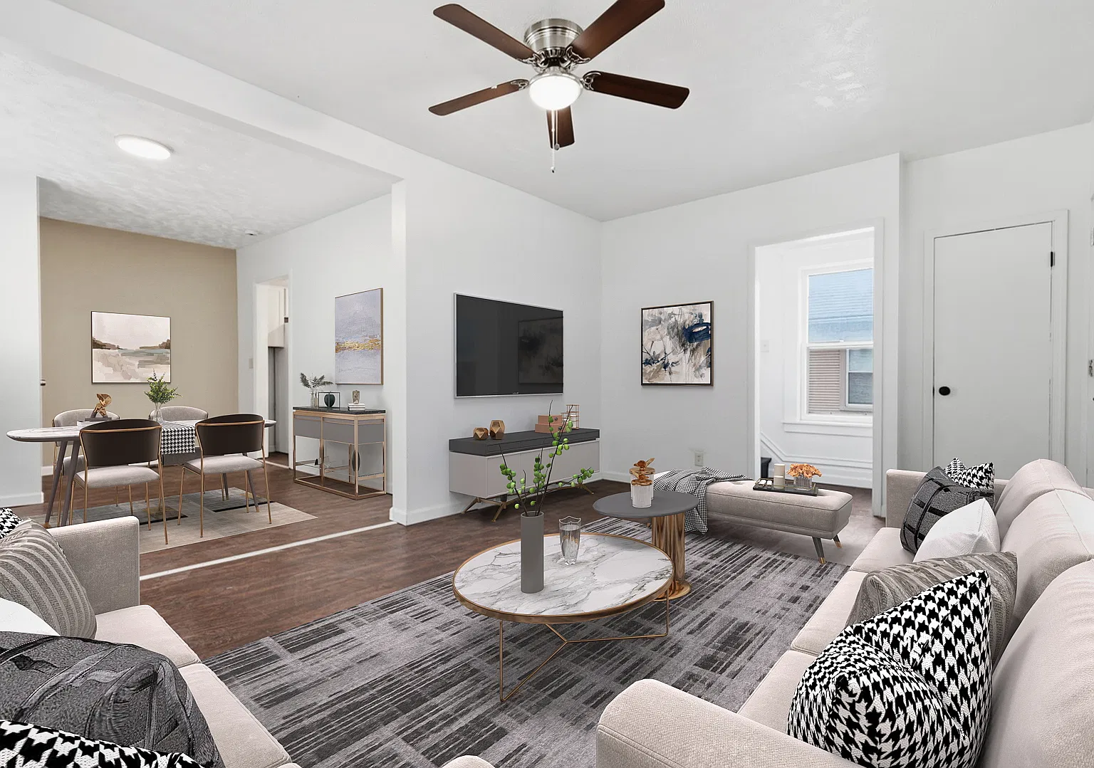 3 bed, 1.5 bath, 1060 sqft, $1,600 — Photo 2