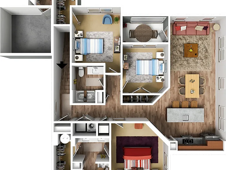 Ortega Three Bedroom Ortega Three Bedroom