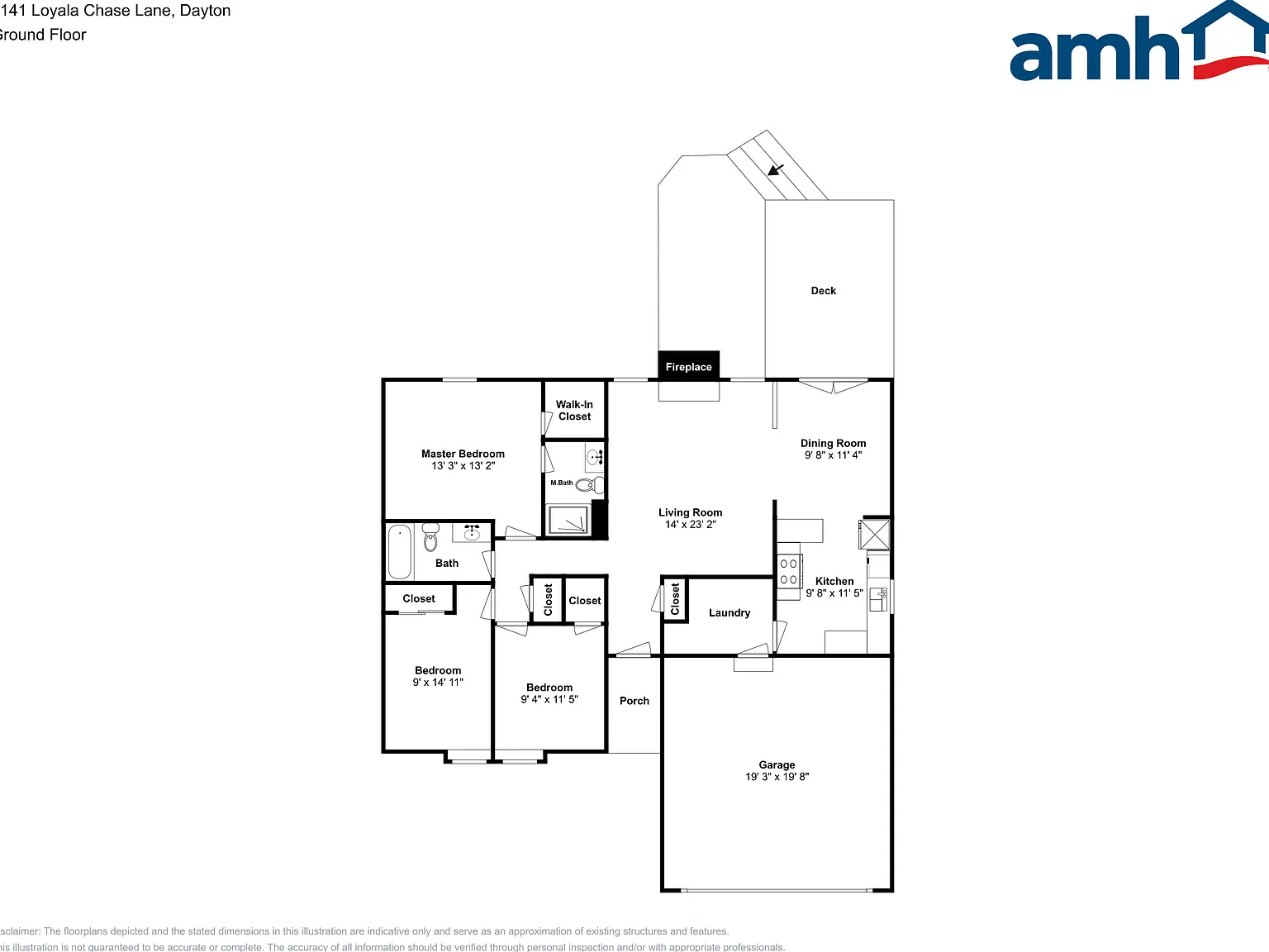 3 bed, 2.0 bath, 1176 sqft, $1,805 — Photo 2