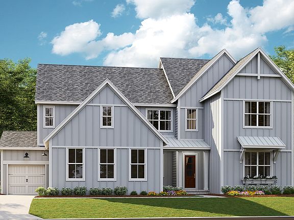 Napa - Modern Farmhouse 3-Car Side Load Garage Note Renderings may show optional features