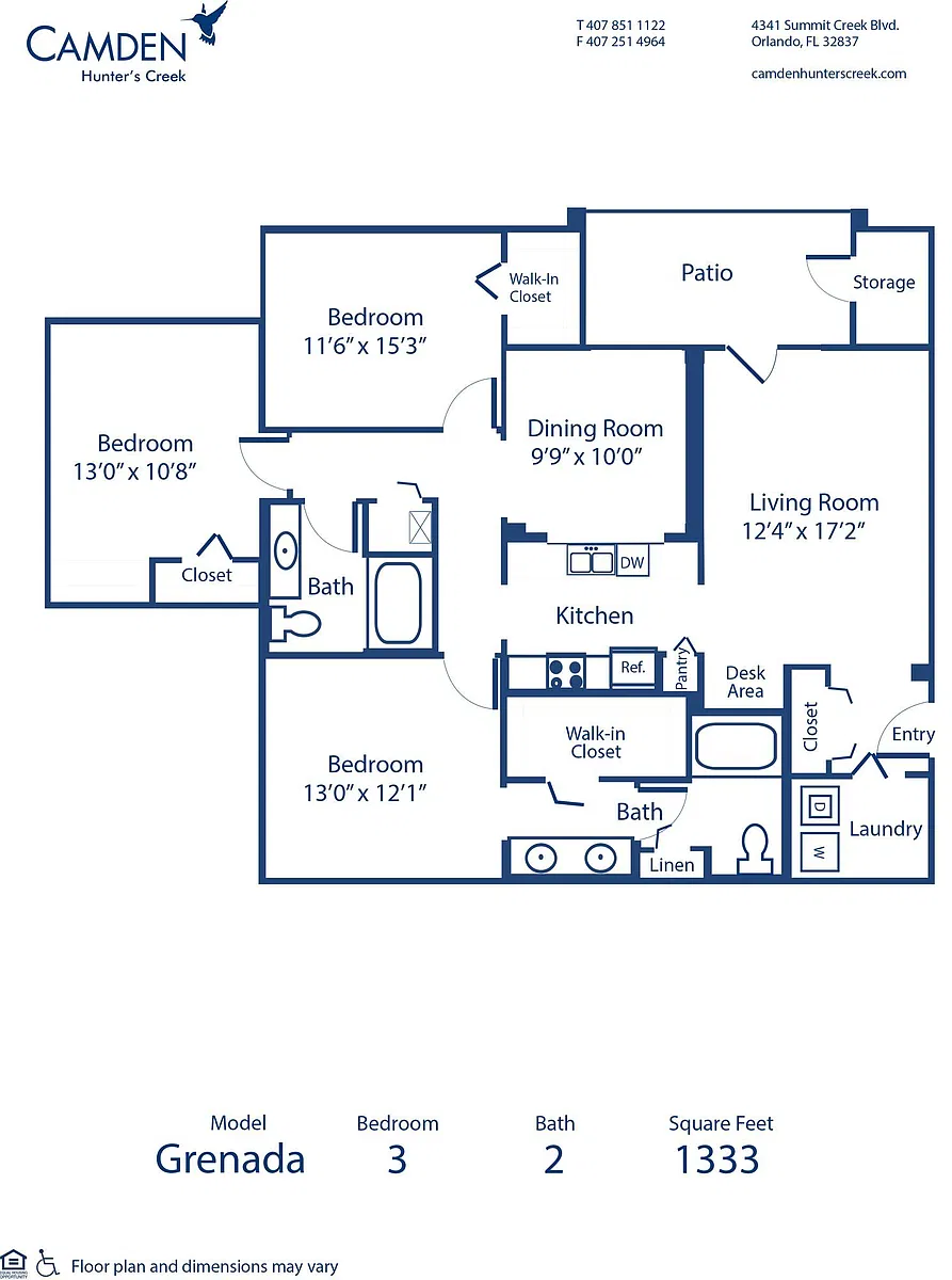 Floor plan Grenada