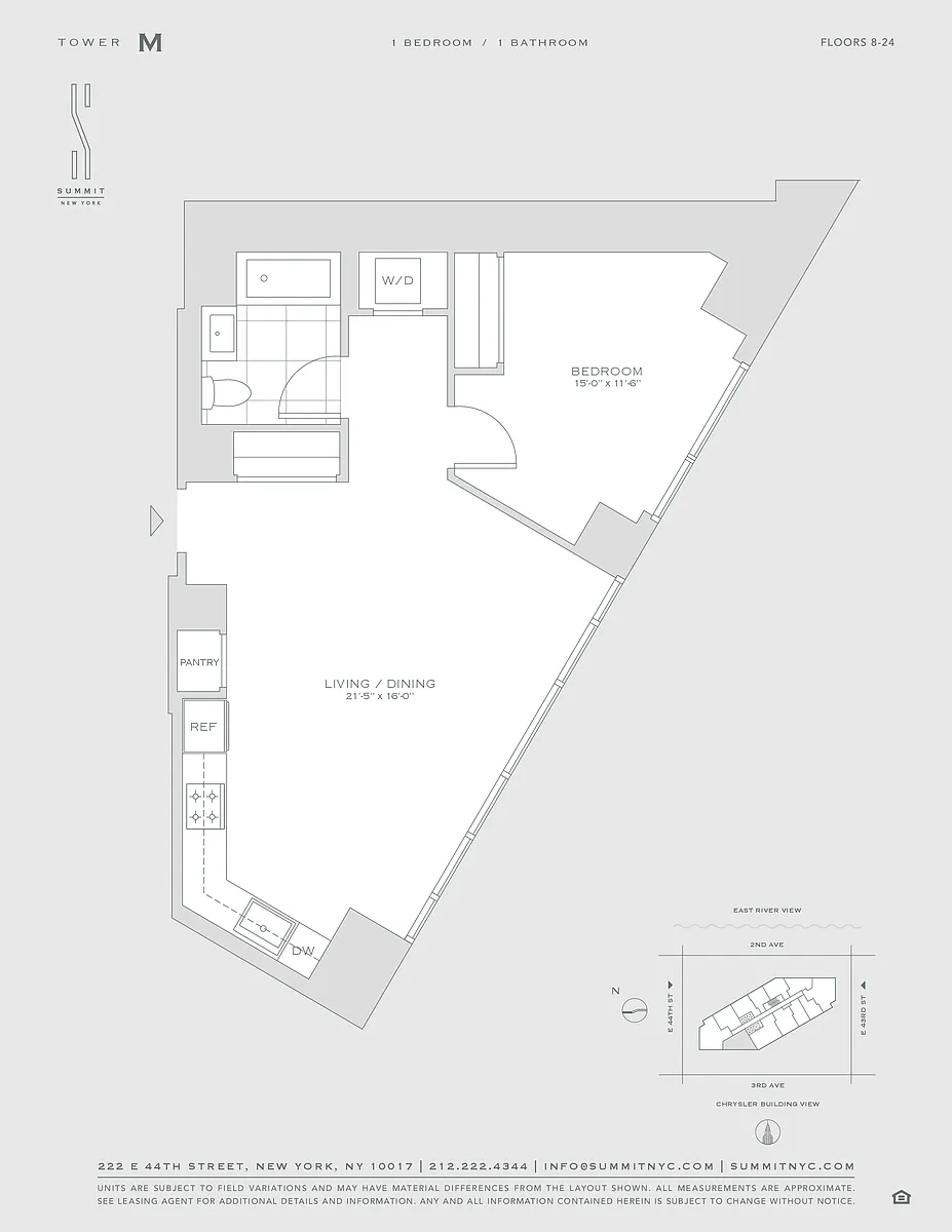 Photo 2 of 19 - 222 E 44th St #11M - Manhattan, NY Building Photo - 222 E 44th St #11M