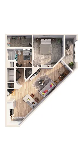 Floor plan A1D