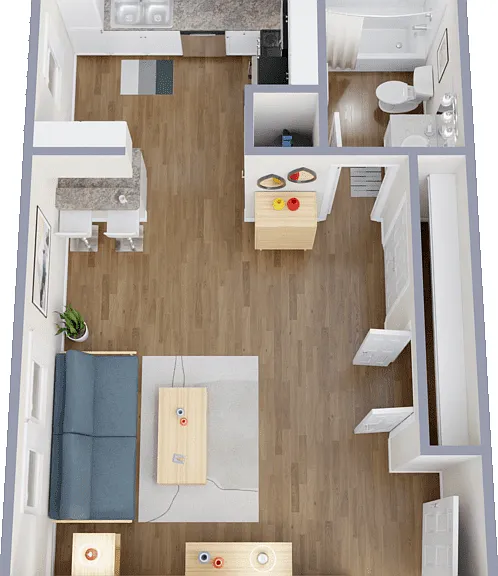 Plan A Floorplan Diagram