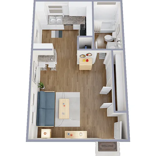 Floor plan Plan A