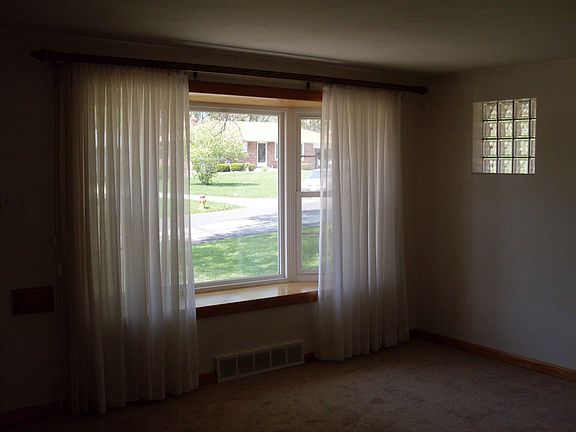Living Room with Bay Window
