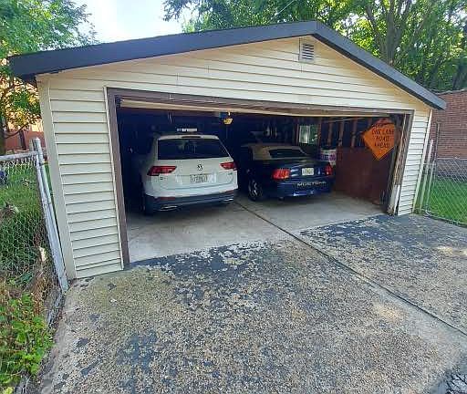 Two Car Detached Garage