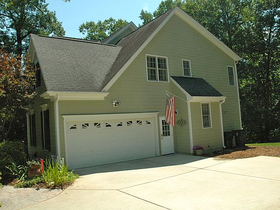 2 Car garage with side entry