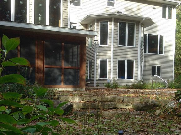 Rear View from lower patio