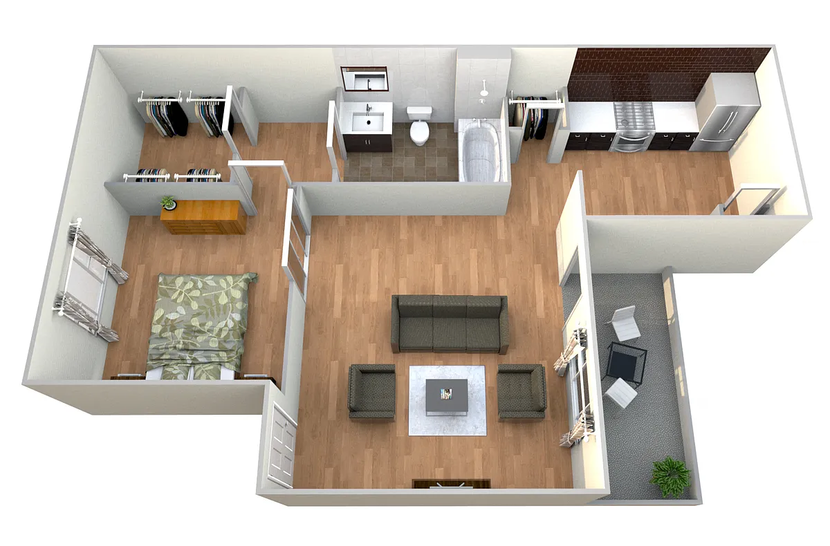 Floor plan Bay