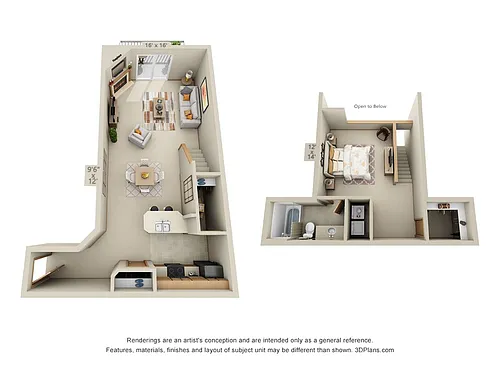 Floor plan Reagan