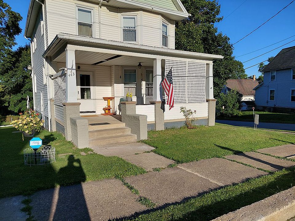 Front view of 443 Logan